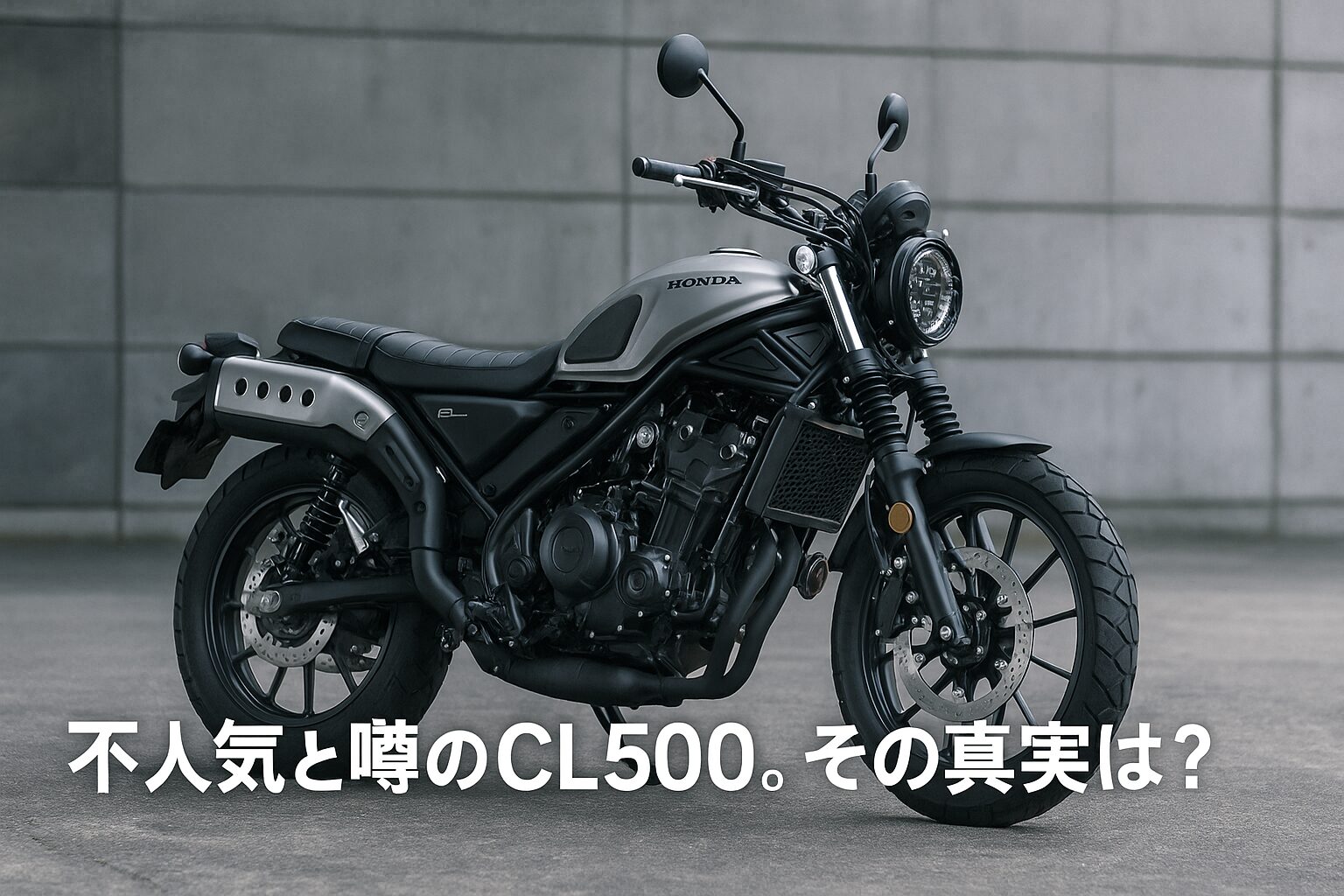 不人気と噂のCL500。その真実は？