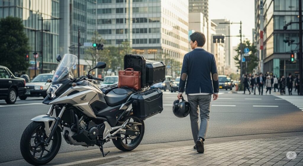 nc750xフルパニアの魅力を徹底解説 キャンプも日常も快適にする方法 都市部や日常使いでの実用性