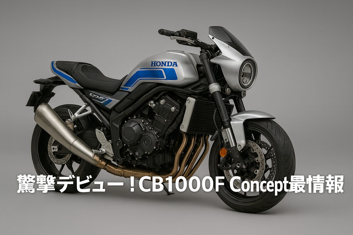 衝撃デビュー！CB1000F Concept最新情報