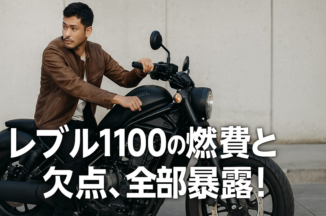 Rebel 1100アイキャッチ画像。