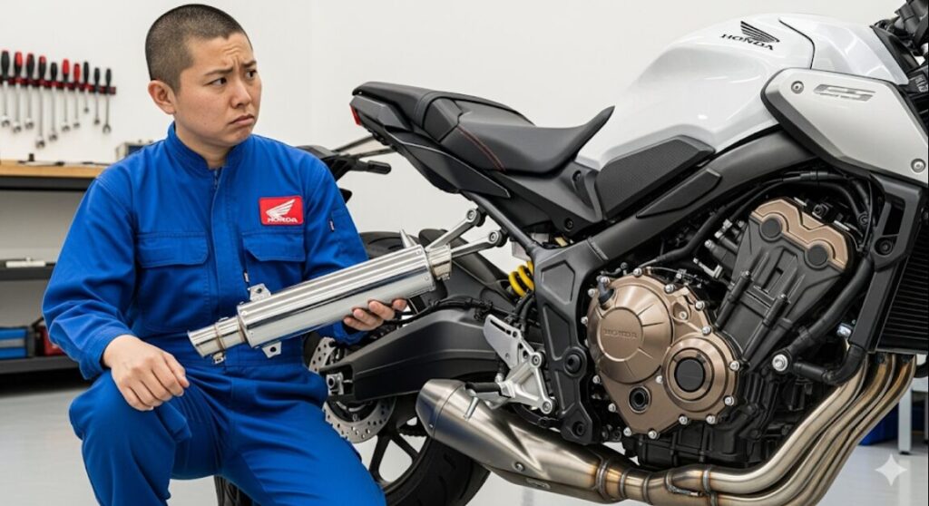 CB650Rカフェレーサーカスタムガイド【パーツ・マフラー】 CB650Rにマフラーのスリップオンはある?