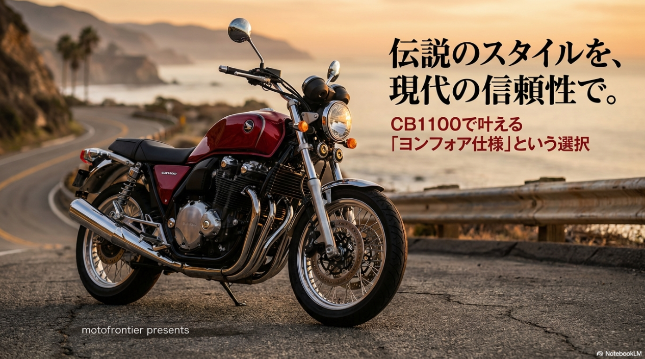 【保存版】CB1100ヨンフォア仕様の費用と作り方!現代に蘇る伝説のスタイル 伝説のスタイルを現代の信頼性で叶えるCB1100ヨンフォア仕様