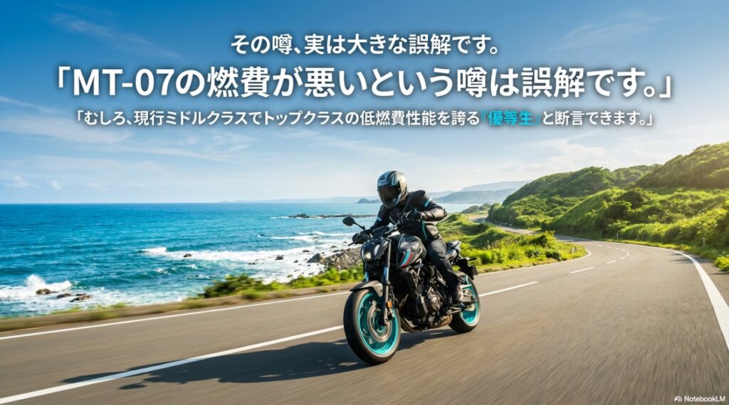 MT-07燃費の実態!悪い噂は嘘?タンク容量13Lでもツーリング余裕な理由を徹底解剖 MT-07の燃費が悪いという噂は誤解であり優等生であるという結論