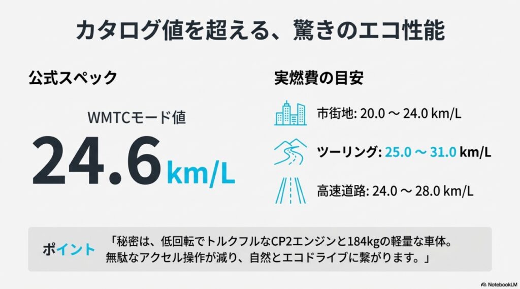 MT-07燃費の実態!悪い噂は嘘?タンク容量13Lでもツーリング余裕な理由を徹底解剖 MT-07のカタログ値と実燃費(市街地・ツーリング・高速)の比較データ