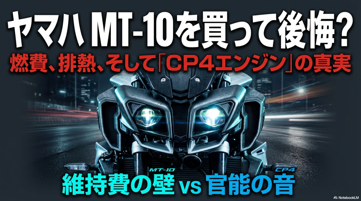 ヤマハMT-10 購入後の後悔と魅力・徹底検証レポート
