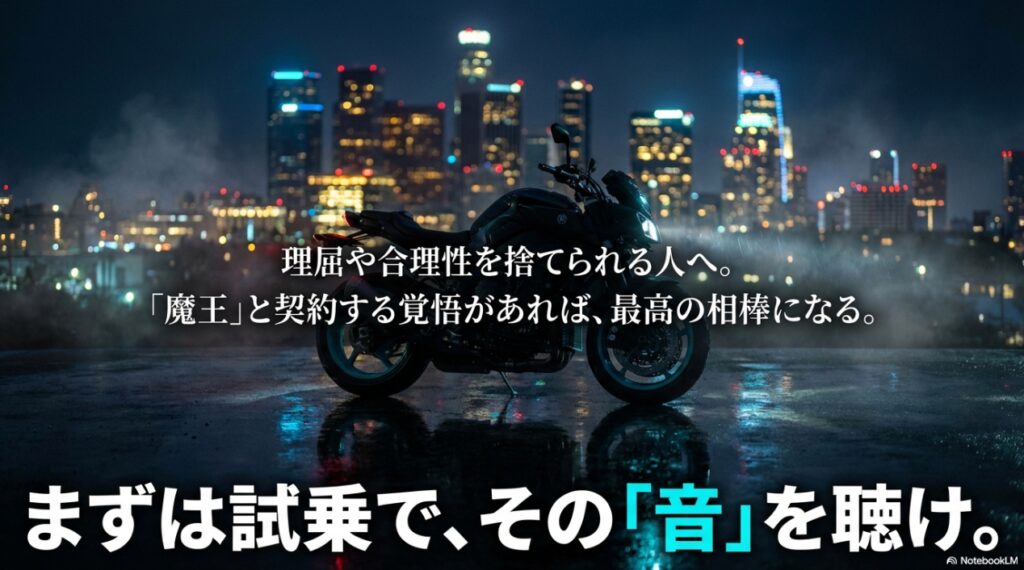 MT-10オーナーになるための覚悟と試乗のすすめ
