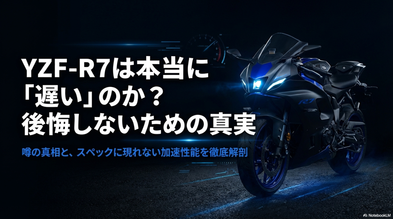 YZF-R7 遅い 噂の真相 スペックに現れない加速性能 徹底解剖