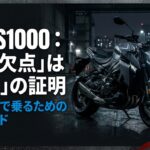 GSX-S1000の欠点は野生の証明・後悔ゼロのガイド