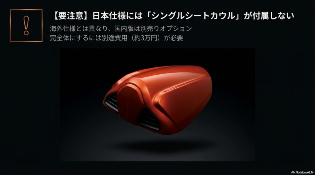 【300台限定】隼スペシャルエディションの正体とは?専用装備の質感から中古相場のプレミア化まで完全網羅 【要注意】日本仕様にはシングルシートカウルが付属しません。別途費用約3万円が必要です