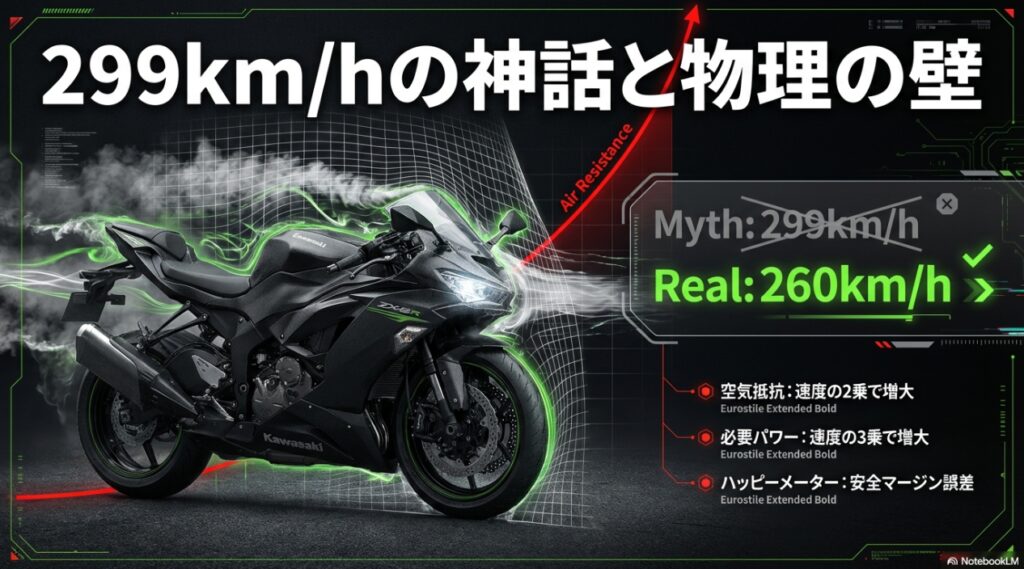 ZX-6Rの最高速はどれくらい?公道で楽しむならリッターSSより636ccが最適な理由 299km/hの神話と空気抵抗による物理の壁