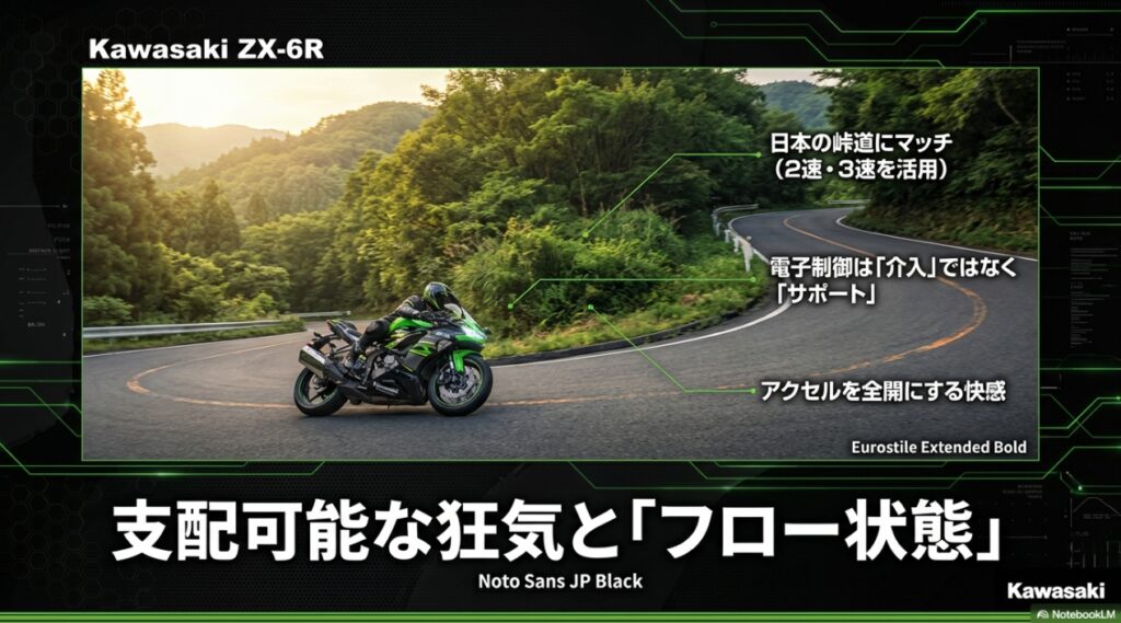 ZX-6Rの最高速はどれくらい?公道で楽しむならリッターSSより636ccが最適な理由 日本の峠道にマッチしアクセルを全開にする快感をもたらすZX-6R