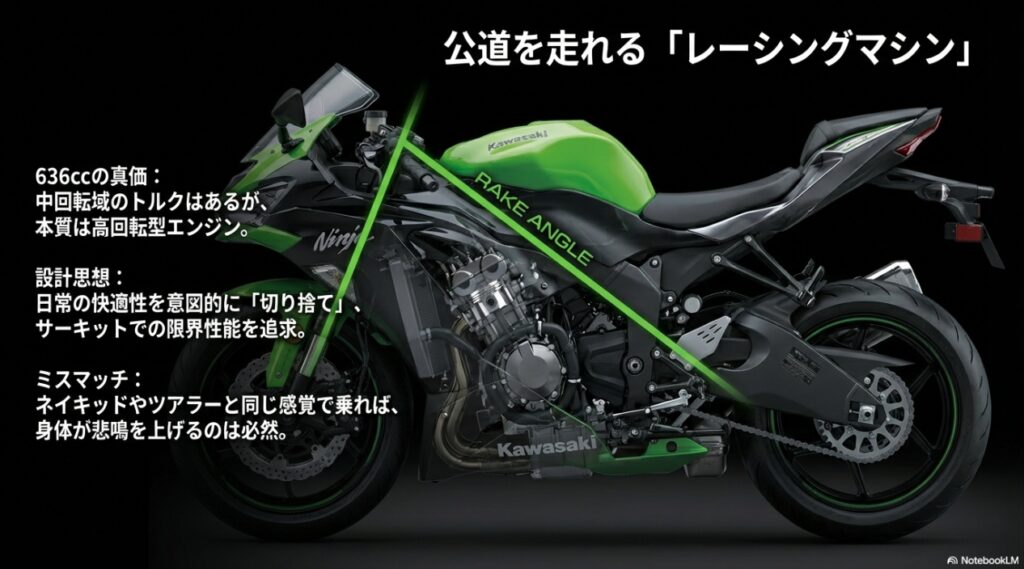 ZX-6Rの設計思想とレーシングマシンとしての真価