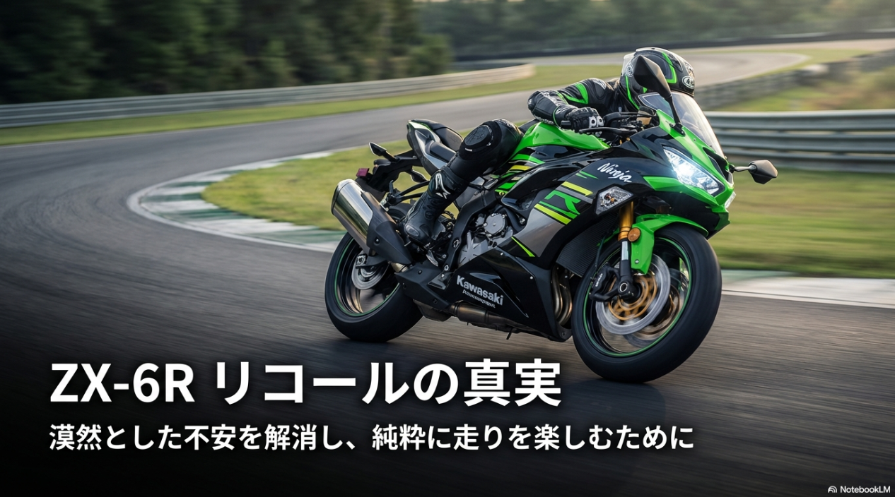 ZX-6Rのリコール事象まとめ。過去の不具合の真相から対策完了個体の見極め方まで徹底解説 カワサキ Ninja ZX-6R リコールの真実。漠然とした不安を解消し純粋に走りを楽しむための解説画像
