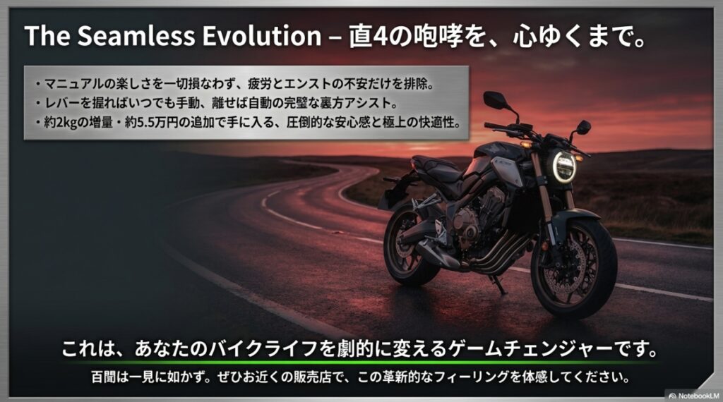 マニュアルの楽しさを損なわず安心感と快適性を手に入れるまとめ