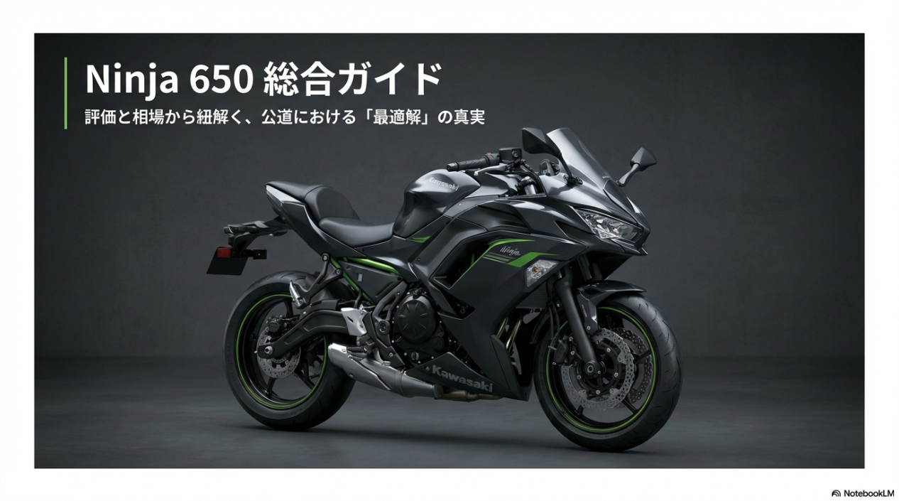 Ninja 650 総合ガイド 評価と相場から紐解く、公道における「最適解」の真実