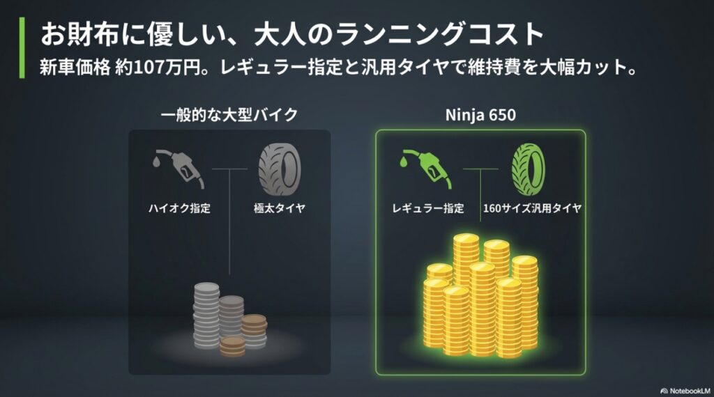 お財布に優しい、大人のランニングコスト 新車価格約107万円 レギュラー指定と160サイズ汎用タイヤで維持費を大幅カット