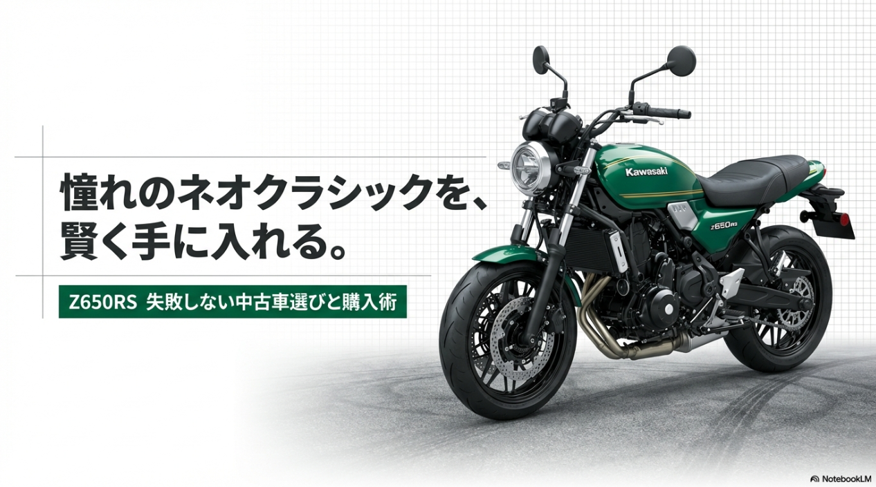 Z650RS 失敗しない中古車選びと購入術のタイトル画像