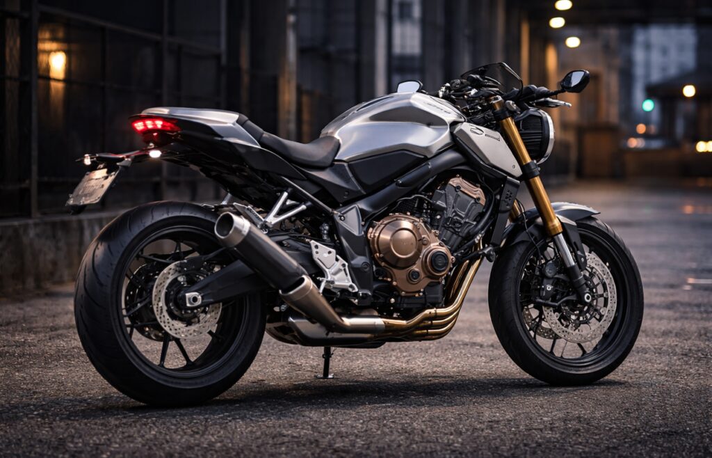 カスタムでスタイルを引き立てたCB650Rの外観