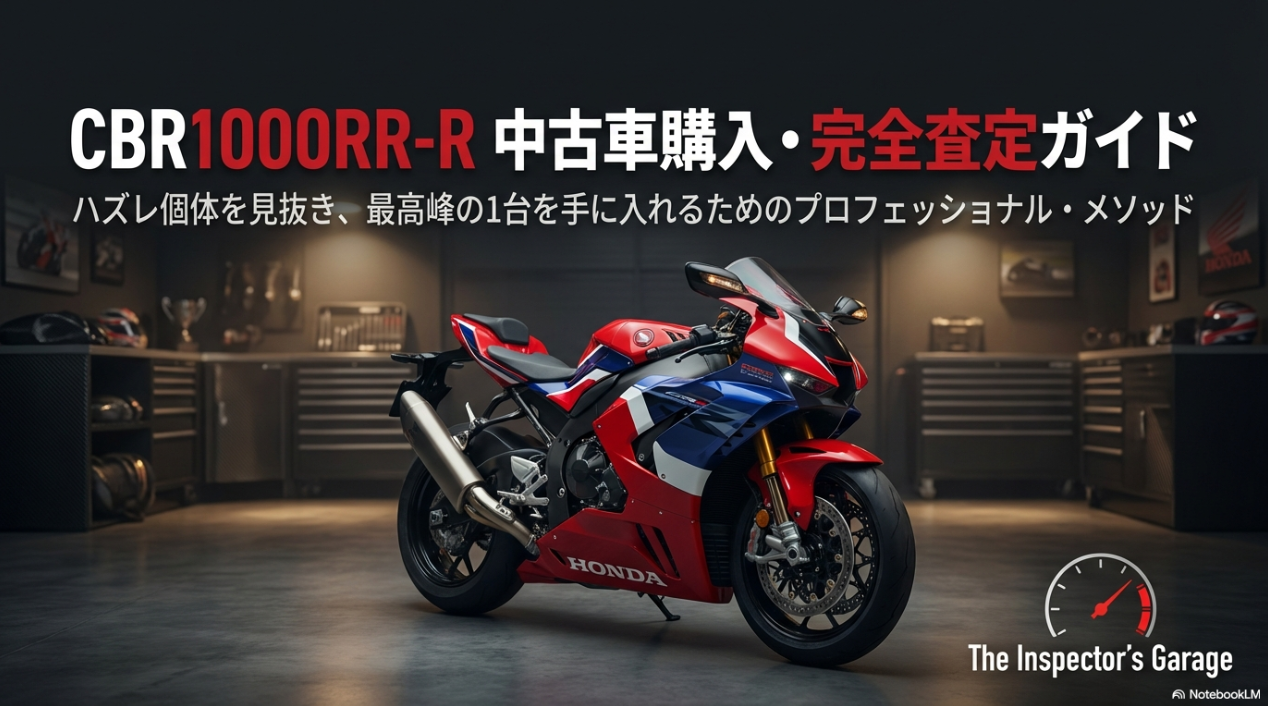 CBR1000RR-Rの中古車購入・完全査定ガイド。ハズレ個体を見抜き最高峰の1台を手に入れるためのプロフェッショナルメソッド