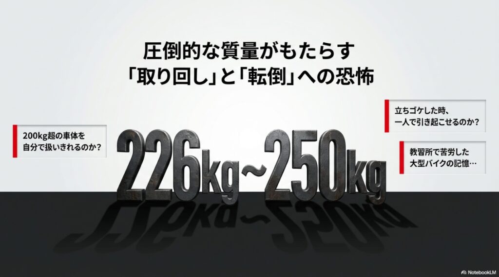 レブル1100は重い?重量・取り回し・足つきから実際の扱いやすさを解説 200kg超の車体を自分で扱いきれるか、取り回しや転倒への恐怖、教習所で苦労した大型バイクの記憶といったライダーの悩み