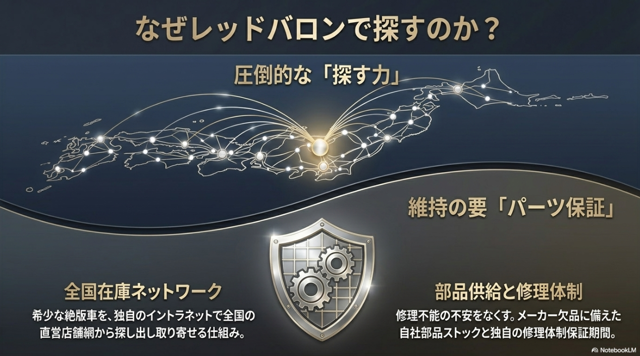 絶版車のゼファー750をレッドバロンで探すメリット。全国在庫ネットワークとパーツ保証