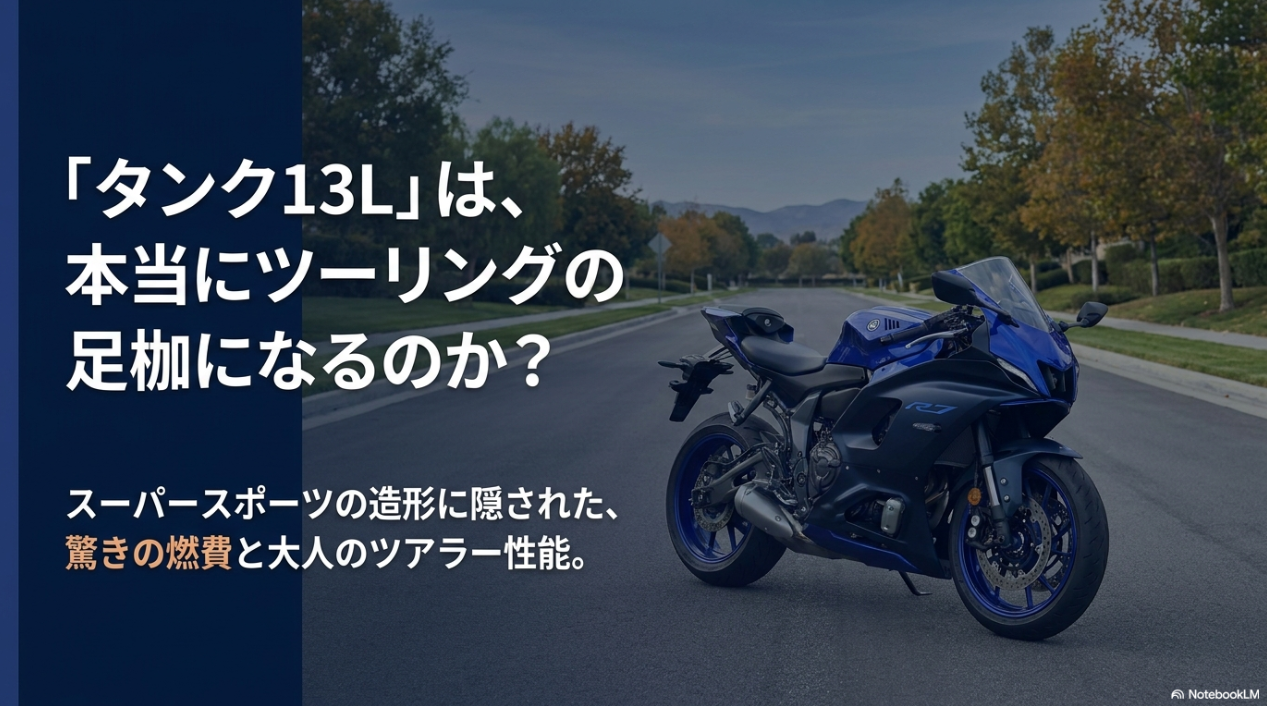 YZF-R7の13Lタンクはツーリングの足枷になるのか？スーパースポーツの造形に隠された燃費とツアラー性能の真実