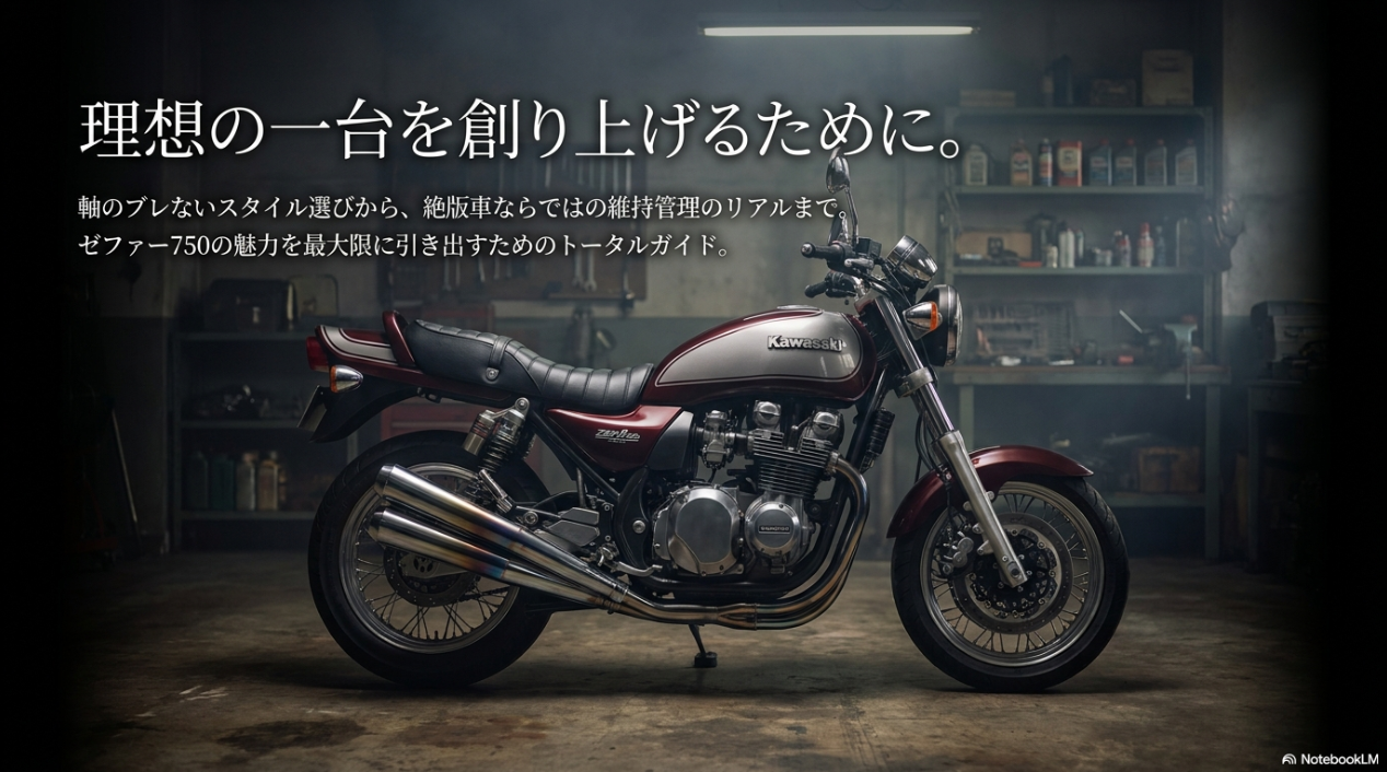 ゼファー750のカスタムを極める!方向性と統一感で作る理想の総合ガイド ゼファー750カスタム総合ガイドアイキャッチ画像